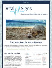 Cover of the Vital Signs newsletter