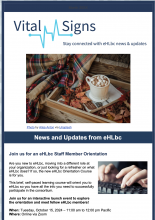 Image of Vital Signs newsletter